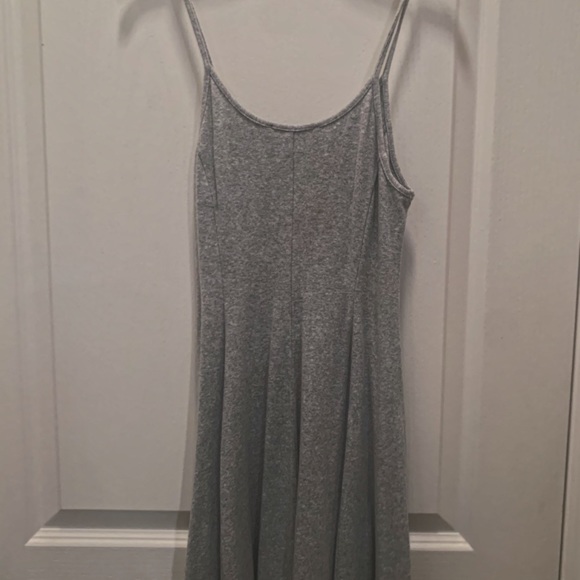 Grey Stretch Dress - Picture 2 of 2